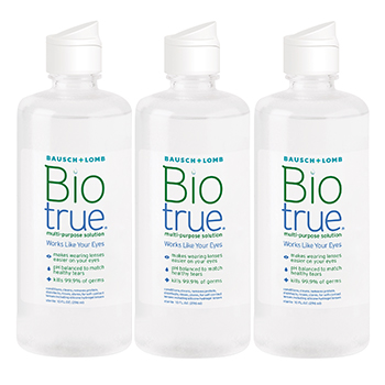 BIOTRUE - Solutions multifonctions pour lentilles BAUSCH & LOMB 300ml x 3