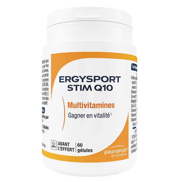  Ergysport Stim Q10 Multivitamines 11 Vitamines 60 gélules