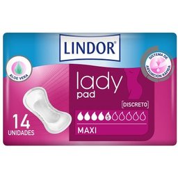 Lady Pad Compresses Maxi 14uds