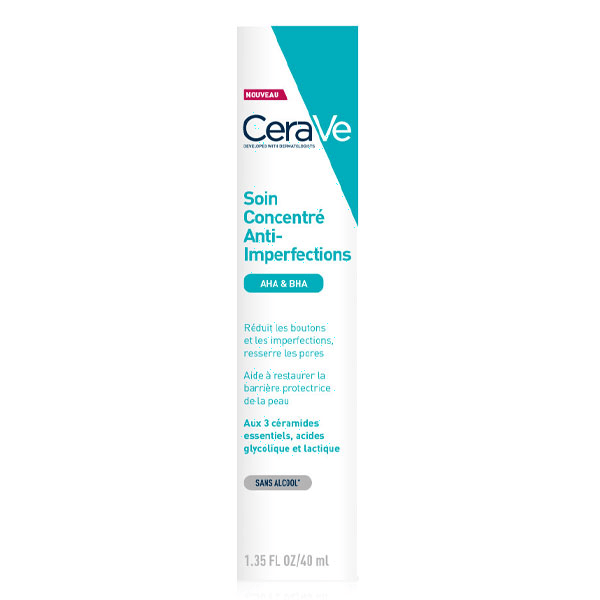 Soin Concentré Anti-Imperfection enrichi aux AHA BHA et 3 Céramides 40ml