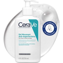 Gel Moussant Anti-imperfections 236ml à l'Acide Salicylique et aux 3 Céramides Essentiels
