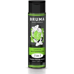 Huile Massage Premium Effet Chaleur Pastèque 3 en 1 100ml
