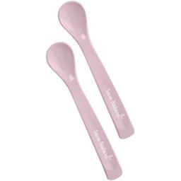 Set Cuillères en Silicone Rose 2uts