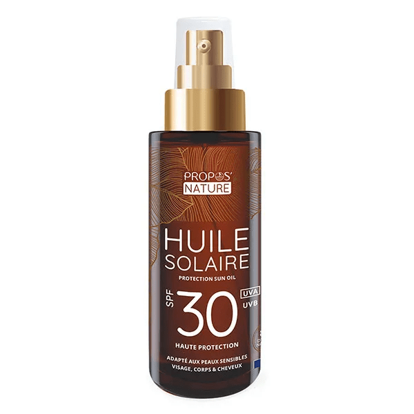 Solaire Huile Solaire 84% naturelle Parfum Monoï SPF30 - 100ml
