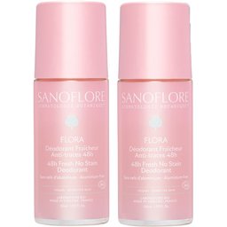 Déodorant Roll-On 48h Flora x2