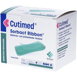 Essity Cutimed® Sorbact Ribbon® Tamponades 5 x 200 cm