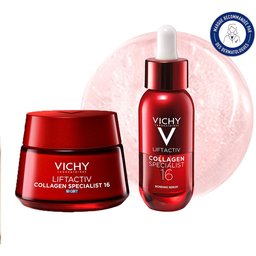 Liftactiv Collagen Specialist Crème nuit & Sérum Anti-Âge
