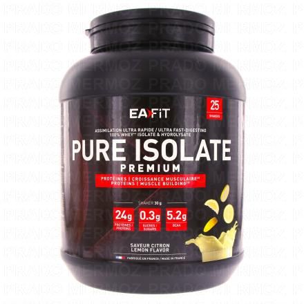 Pure isolate premium citron pot de 750 gr