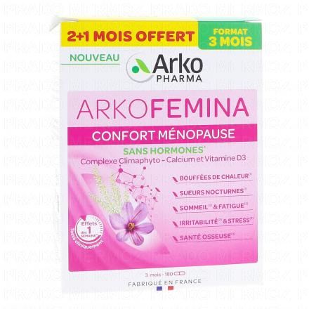 ArkoFemina - Confort Ménopause x180 gélules (3 mois)