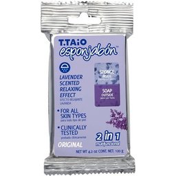 Éponge Savon 2 en 1 Lavande Relaxant 120g