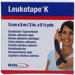 Leucotape K 5mx5cm noir