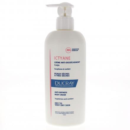 Ictyane Crème Émolliente Nutritive Visage et Corps 400 ml