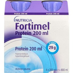 Protein Sensation, Dadfms, arôme neutre, 200 ml x 4