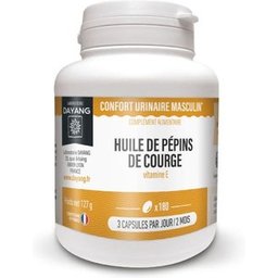 Huile de Pépins de Courges 180 capsules