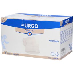 Urgo Nylex Fast Bande tubulaire liseré beige 17,5 cm x 10 m