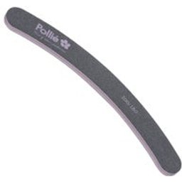 Lime Rembourrée Noire Courbe 175mm 12uts