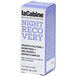 LaCabine® Night Recovery Growth Factors + Bioretinol + Melatonin + Repair Complex
