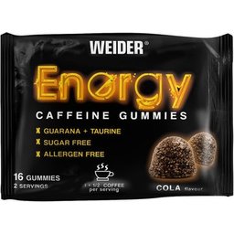 Gummy Energy Caffeine Cola Gummies 16uds