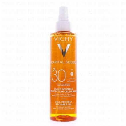 Capital Soleil - Huile Invisible Protection Cellulaire SPF30 200ml