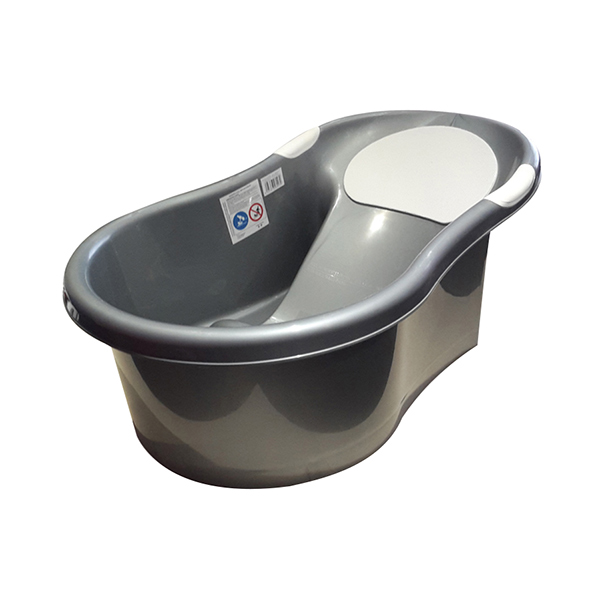 Baignoire + Transat Intégré 0-6mois Argent