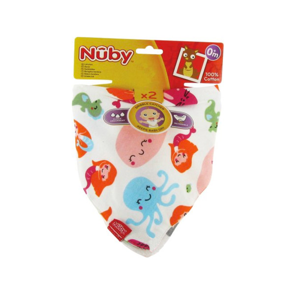 Bavoir Coton Motifs Voitures +0m Lot de 2