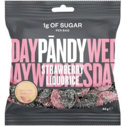 Pändy Candy Strawberry Liquorice 50g