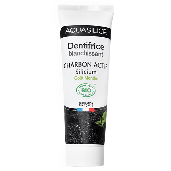 Dentifrice Blanchissant Charbon Actif Goût Menthe Bio 75ml