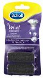 Velvet Smooth Express Pedi Cristaux de Diamants Grain Ultra Exfoliant 2 Rouleaux de Remplacement - Boîte 2 rouleaux