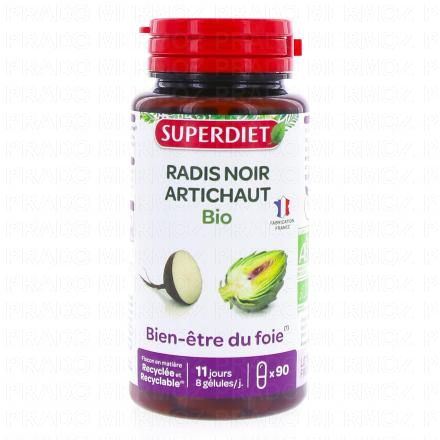 Radis Noir Artichaut Bio 90 gélules