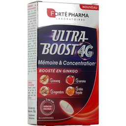 Ultra Boost 4G Mémoire & Concentration 15 Comprimés