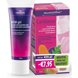 Mannavital Cartilaton & Mannavital Gel MSM