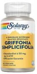 Griffonia 5-Htp - 50 mg - 60 Caps.vég à Enrobage Entérique - Boîte 60 capsules