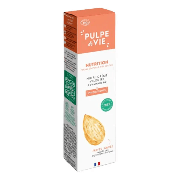 Caresse Veloutee Crème Nourrissante avec Prébiotiques Bio 40ml