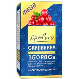 Pure State Cranberry Mega 150 150 40 Capsules