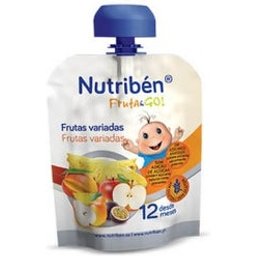Nutriben Fruit&Go Varied Fruit 90 g