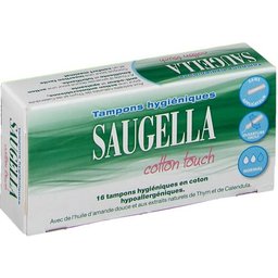 Cotton Touch Tampons Hygiéniques Normaux 16uts