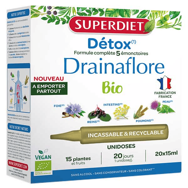 Drainaflore Bio 20 unidoses