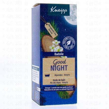 Good Night - Huile de bain Pin des Alpes Amyris 100ml