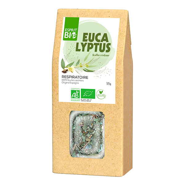 Eucalyptus à infuser bio, 55g