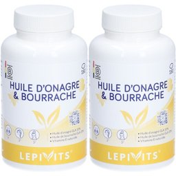 Huile d’Onagre & Bourrache GLA 10 % et 20 %