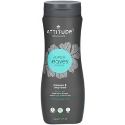 Super Leaves Men 2 en 1 Shampoing et Gel Nettoyant 473 ml shampoing