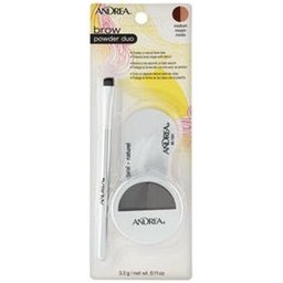 Andrea Poudre à sourcils Duo brun moyen
