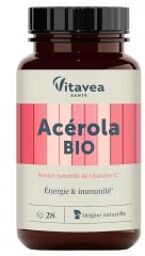 Acerola Énergie & Immunité Bio 28 Unités - Pot 28 comprimés de 2,45 g