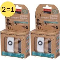 Bracelet Anti-Moustiques Blanc