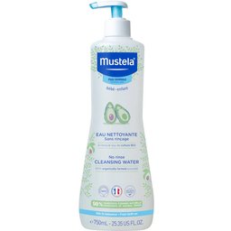 Mustela® Bébé Enfant Eau Nettoyante Sans Rinçage à l'Avocat BIO Peau Normale