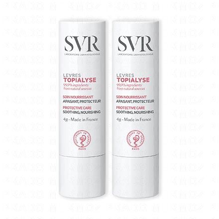 Topialyse - Soin lèvres Nourrissant 2 sticks