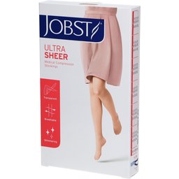 Jobst Ultrasheer Bas Genoux Classe 1 Ad Régulier Softfit Naturel Medium