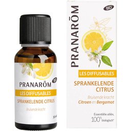 Pranarôm Les Diffusables Zeste Tonique Citron et Bergamote - Fragrance pétillante acidulé