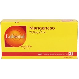 Manganèse 28 Ampoules