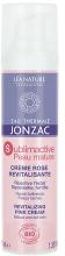 Eau de Jonzac Sublimactive Peau Mature Crème Rose Revitalisante Bio 40 ml - Flacon-Pompe Airless 40 ml